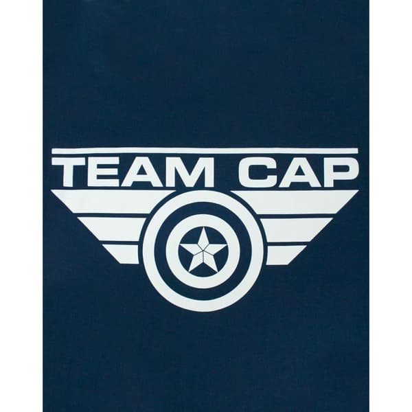Captain America Civil War T-shirt för flickor med lagkap