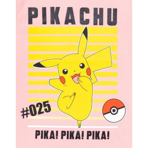 Pokemon Pikachu T-Shirt för flickor