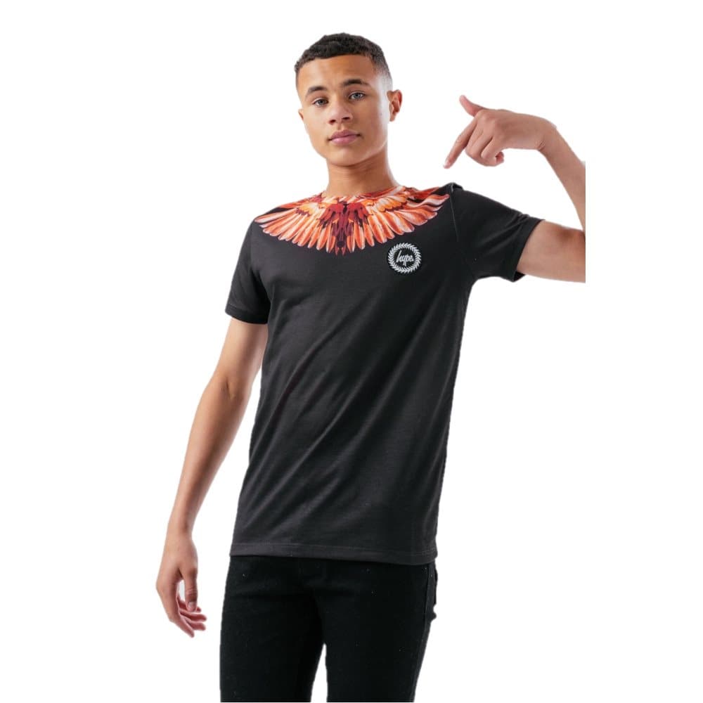 Hype T-shirt med vinge med hals för barn/barn