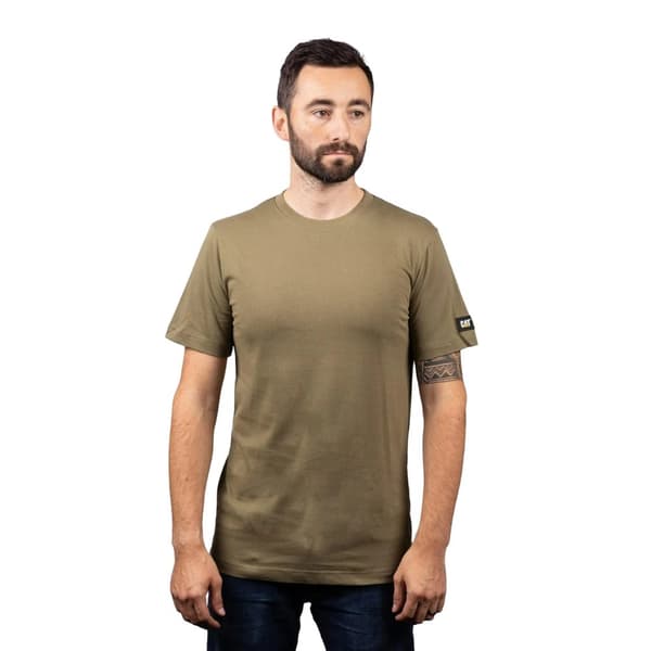 Caterpillar Herre Essentials kortærmet T-shirt med korte ærmer