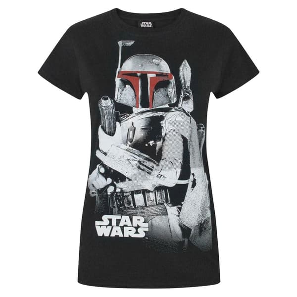 Star Wars Womens/Ladies Boba Fett Bounty Hunter T-Shirt