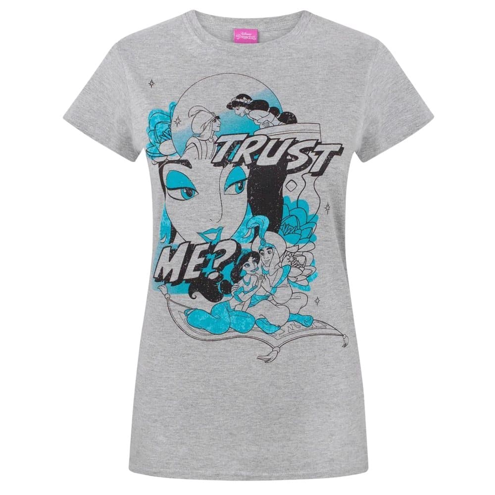Disney Womens/Ladies Aladdin Trust Me T-Shirt