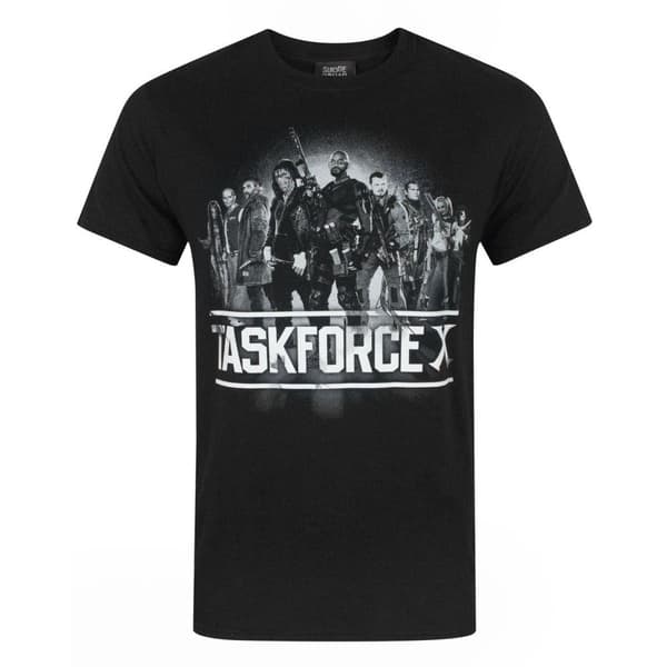 Suicide Squad Official Mens Task Force X T-Shirt