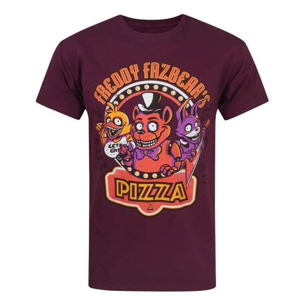 Five Nights At Freddys Official Mens Character T-Shirt