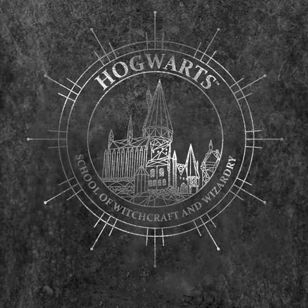 Harry Potter Kvinnor/Damer Hogwarts Constellation Acid Wash T-Shirt