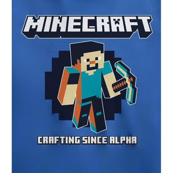 Minecraft Childrens/Kids Crafting Since Alpha T-Shirt
