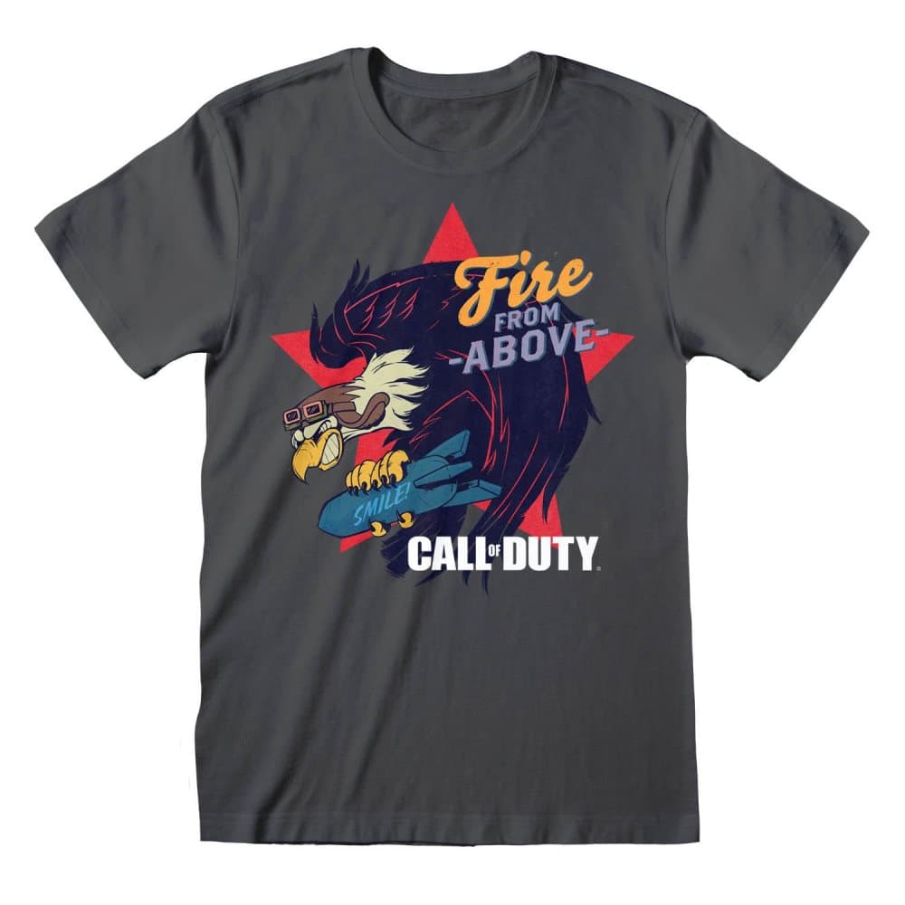 Call Of Duty: Vanguard Unisex T-shirt för vuxna Fire From Above (eld från ovan)