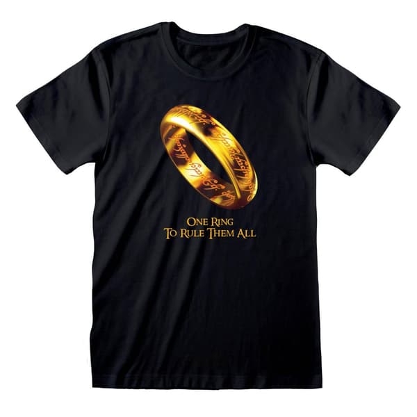Lord Of The Rings Unisex voksen T-shirt med én ring til at regere dem alle