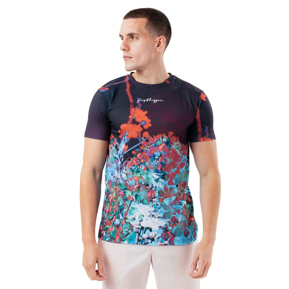 Hype Herr Different Floral T-Shirt