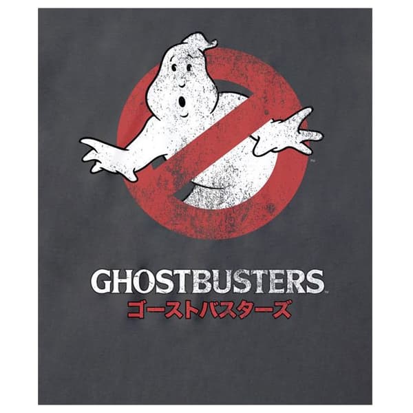 Ghostbusters Unisex Adult Japanese Logo T-Shirt
