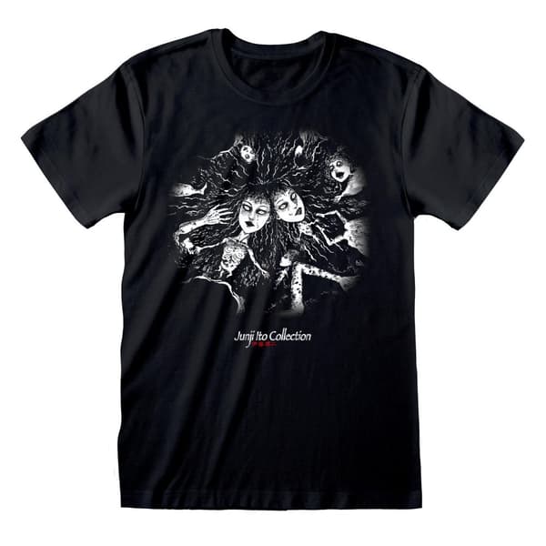 Junji-Ito Unisex T-shirt til voksne med krybende krybning