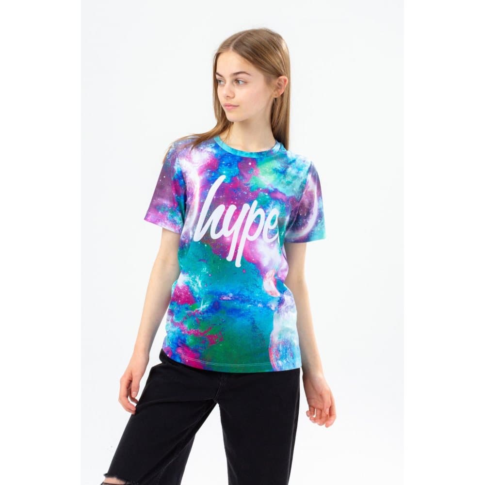 Hype T-shirt för flickor med små pastellfärgade månar
