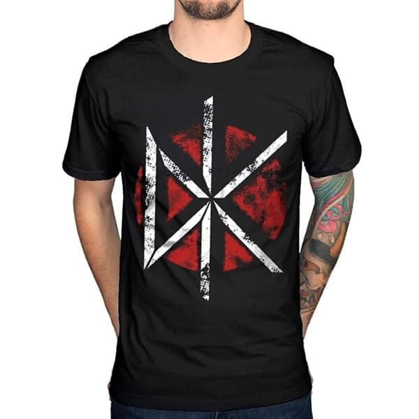 Dead Kennedys Unisex T-shirt med nødlidende logo til voksne