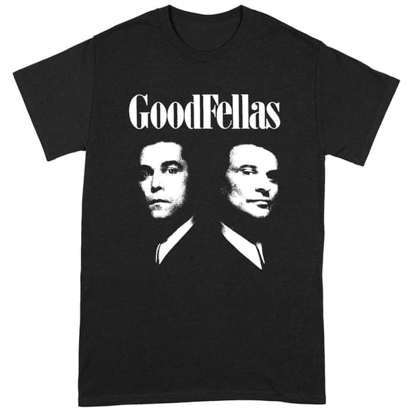 Goodfellas Unisex T-shirt för vuxna med ansikten