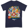 Miniatyrbillede 1 af 2: Thundercats Unisex T-shirt til voksne med gruppeskud