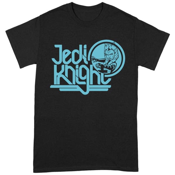 Star Wars: The Clone Wars Unisex T-shirt til voksne med Ahsoka Jedi Knight