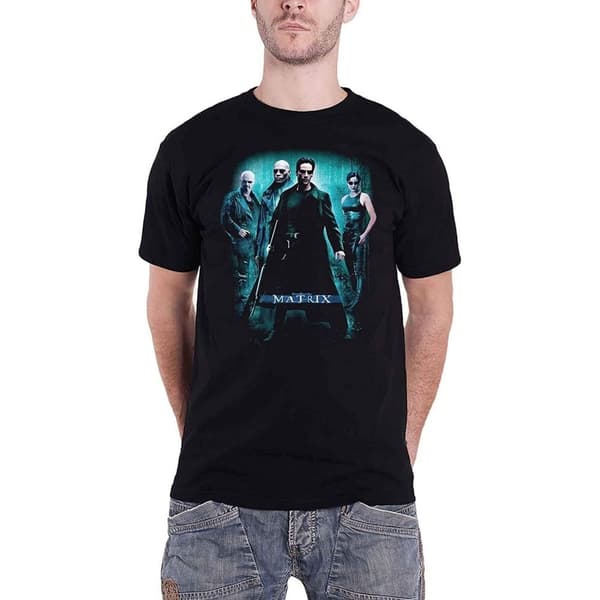 Matrix Unisex T-shirt med plakat for voksne