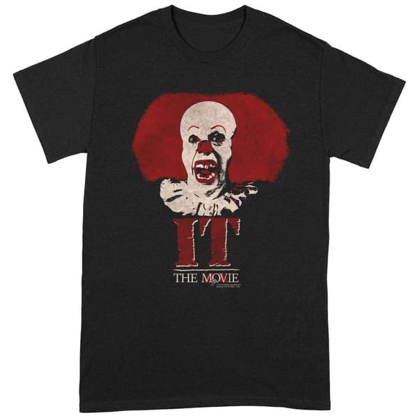 It Unisex Adult 1990 Pennywise Clown T-Shirt