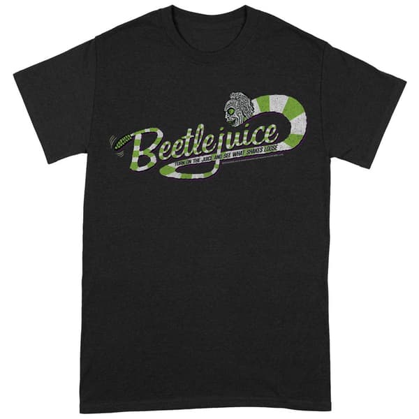 Beetlejuice Unisex T-shirt med sandorm til voksne
