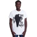 Miniatyrbillede 3 af 3: Star Wars: The Mandalorian Unisex T-shirt med hjelm til voksne "This Is The Way