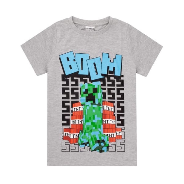 Minecraft Boys Boom T-Shirt