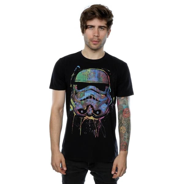 Star Wars Unisex Adult Paint Splatter T-Shirt