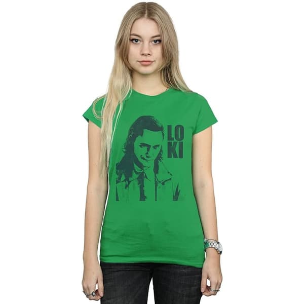 Loki Kvinnor/Damer Headshot T-Shirt