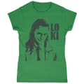 Miniatyrbild 1 av 2: Loki Kvinnor/Damer Headshot T-Shirt