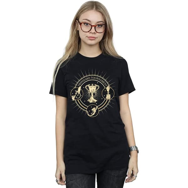 Harry Potter Unisex T-shirt til voksne med triwizard-segl