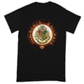 Miniatyrbillede 1 af 2: Harry Potter Unisex T-shirt til voksne med Hogwarts jernbanecirkel
