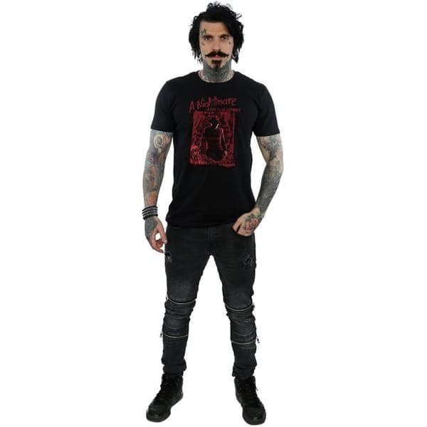 Nightmare On Elm Street Unisex Freddy Krueger T-Shirt för vuxna