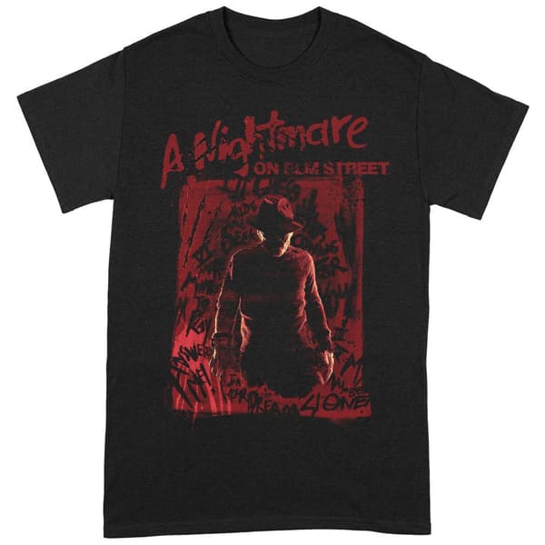 Nightmare On Elm Street Unisex Freddy Krueger T-Shirt för vuxna