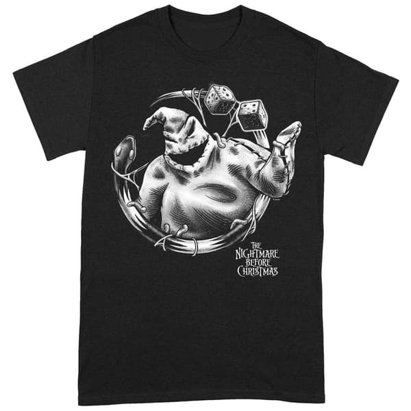 Nightmare Before Christmas Unisex T-shirt för vuxna Ooogie Boogie
