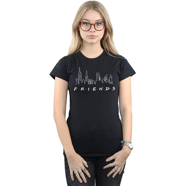 Friends Unisex Adult Skyline T-Shirt