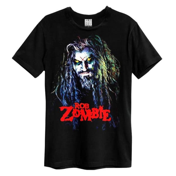 Amplified Unisex Adult Dragula Rob Zombie T-Shirt Black M