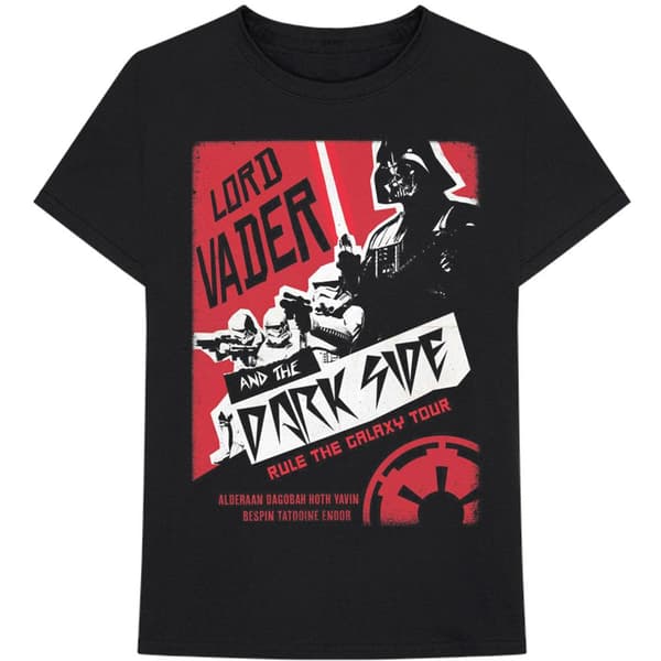 Star Wars Unisex T-Shirt: Darth Rock Two (Large)