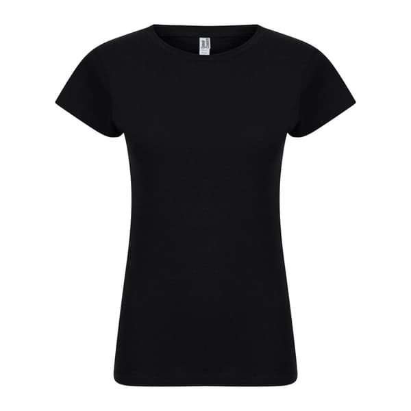 Casual Classic Womens/Ladies T-Shirt Black S
