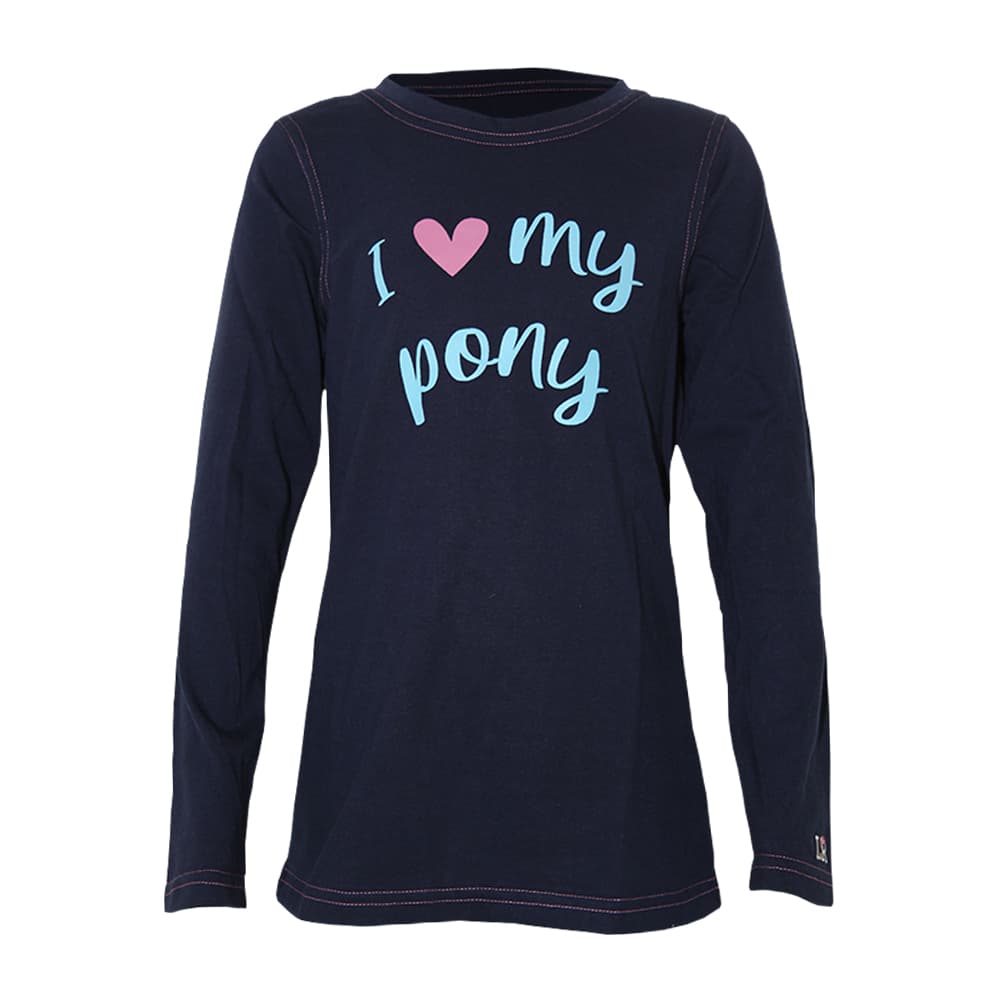 Little Rider Barn/Kids I Love My Pony Collection långärmad T-shirt med lång ärm