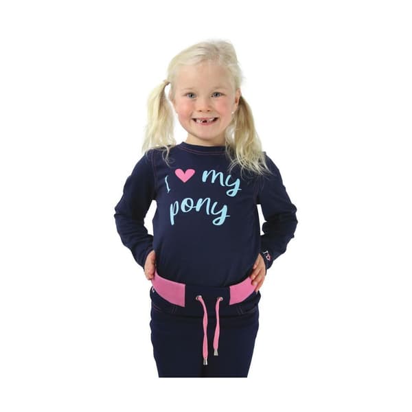 Little Rider Barn/Kids I Love My Pony Collection långärmad T-shirt med lång ärm