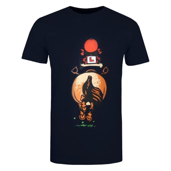 Hy Barn/Kids Thelwell Collection Badge T-Shirt Navy 5-6 Years