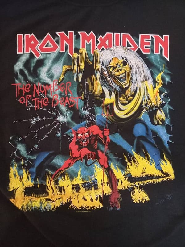 Iron Maiden Number of the beast Barn T-Shirt