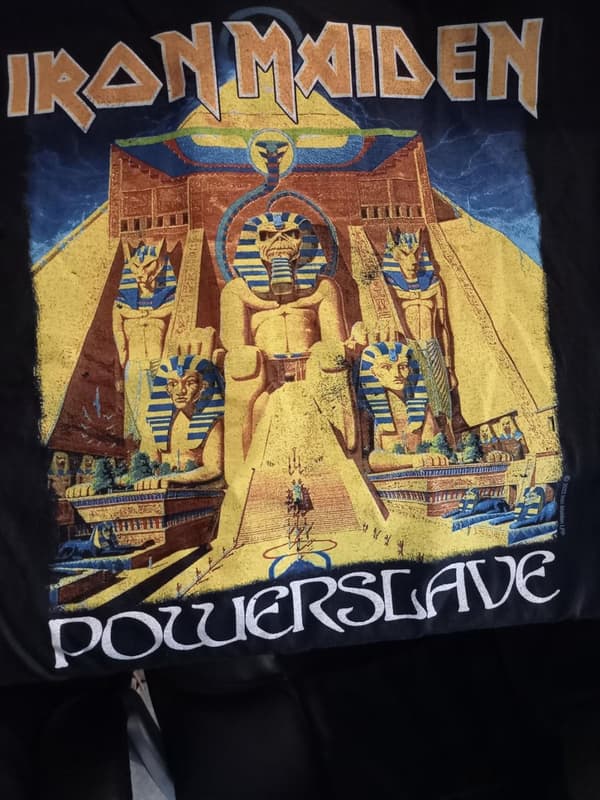 Iron Maiden Powerslave langærmet t-shirt