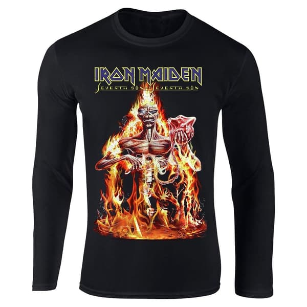 Iron Maiden Seventh Son of a Seventh Son langærmet t-shirt