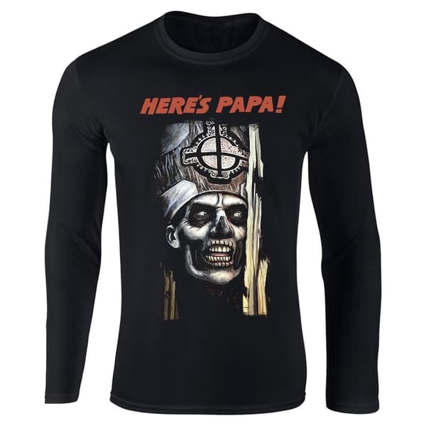 Ghost HereÂ´s Papa langærmet t-shirt