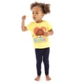 Miniatyrbild 4 av 5: Hey Duggee Flickor Glitter Heart T-Shirt