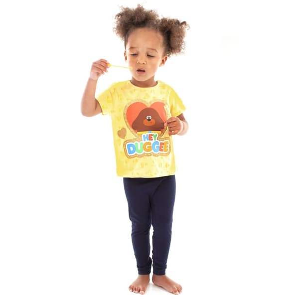 Hey Duggee Flickor Glitter Heart T-Shirt
