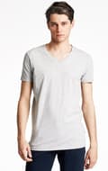 Miniatyrbild 1 av 3: Lindbergh White - T-shirt 30-48001E V-hals