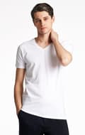 Miniatyrbild 1 av 3: Lindbergh White - T-shirt 30-48001E V-hals