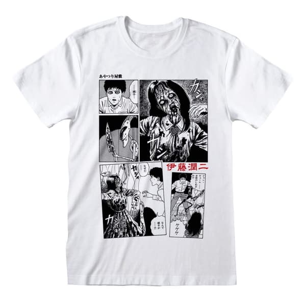 Junji-Ito Unisex T-shirt för vuxna med serietidning