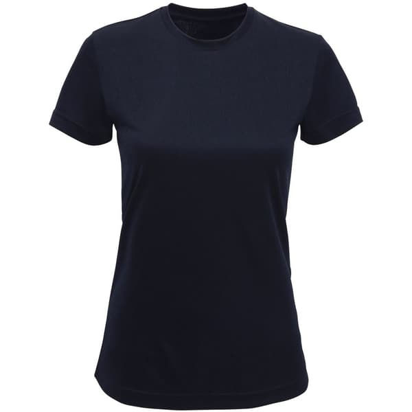 TriDri Womens/Ladies Recycled Active T-Shirt French Navy XL